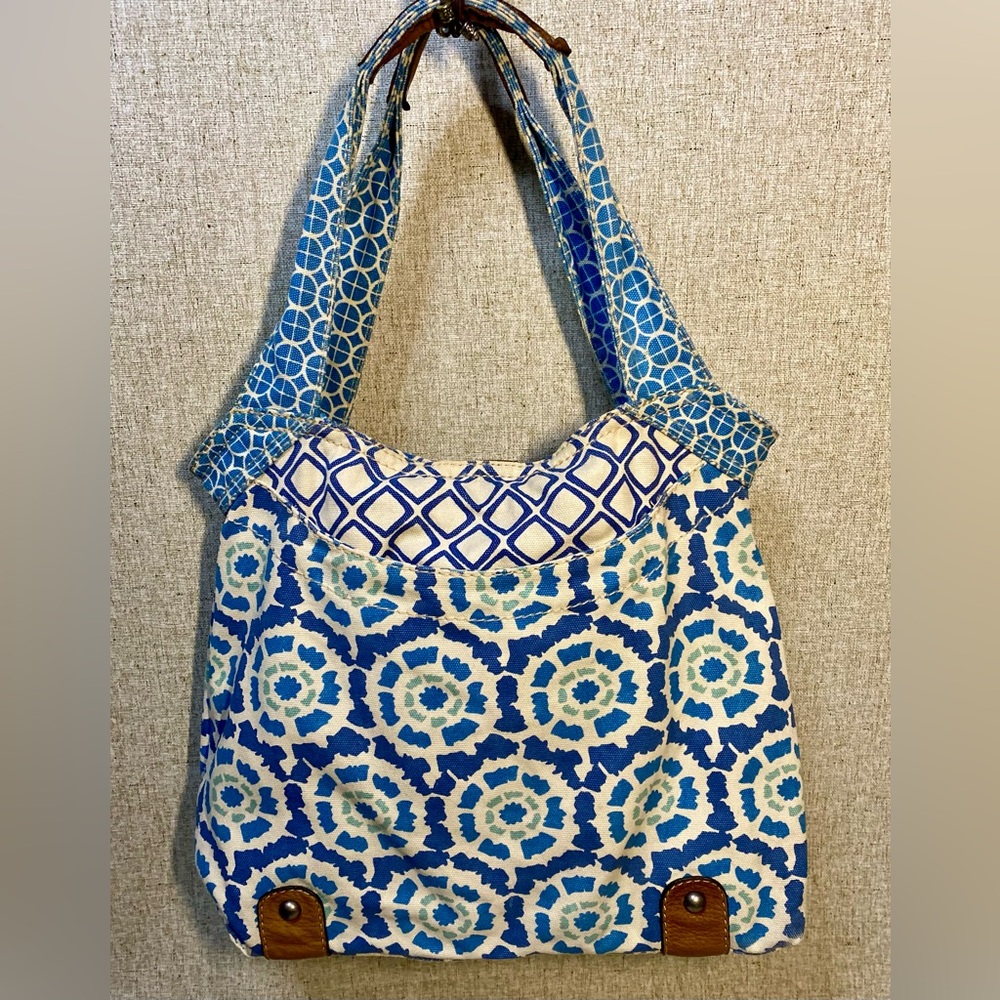 Fossil Original Hand Material: Canvas,Genuine Lea… - image 2